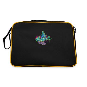 Soul - Swiss graffiti clothing brand - Retro Bag - black/gold - Back