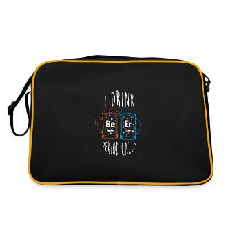 Tableau périodique - Sac Retro - noir/or - Dos
