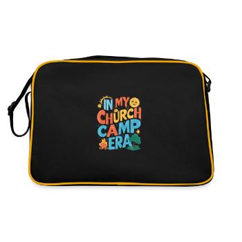 À l’époque de mon camp d’église VBS, Bible Camp Fun - Sac Retro - noir/or - Dos