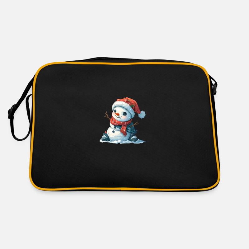 Snowman for children Retro Bag