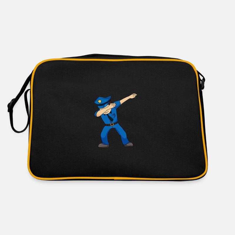 Dabbing Polizei Retro Tasche