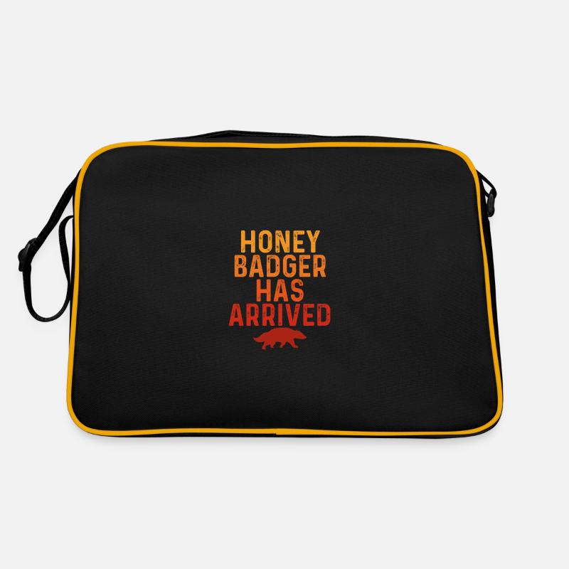 Honey Badger Has Arrived Retro Bag
