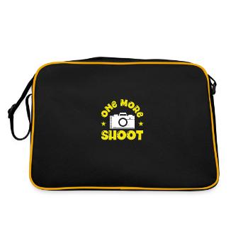 Another camera shoot - Retro Bag - black/gold - Back