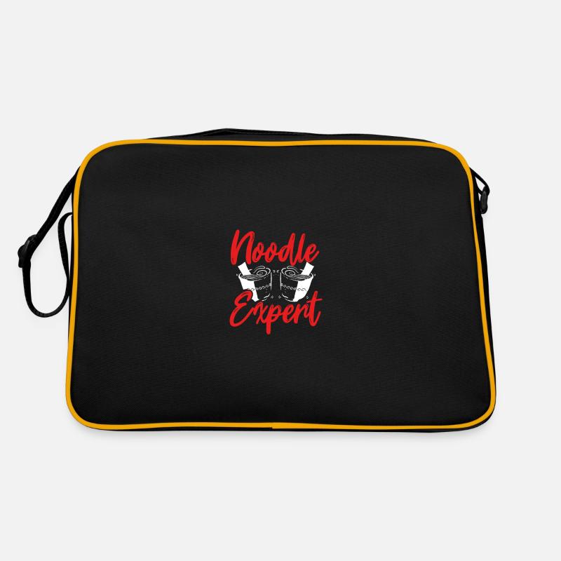 Ramen Nudel Experte Retro Tasche