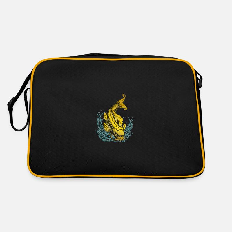 Carpe koi jaune Sac Retro