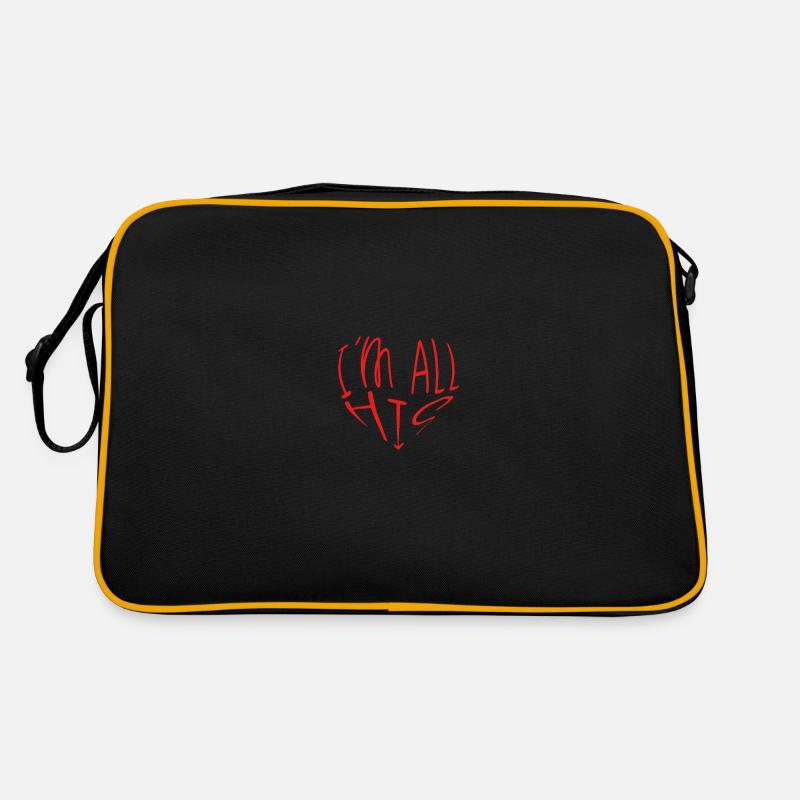 Ich Bin Ganz Ihm Retro Tasche