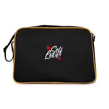 Amour de soi en couple - Sac Retro - noir/or - Dos