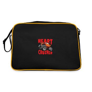 Truck heartbreaker - Retro Bag - black/gold - Back