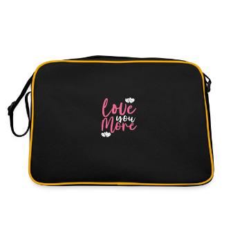 Je t’aime plus - Sac Retro - noir/or - Dos