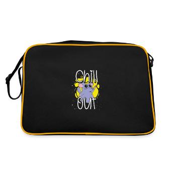 Refroidissement du chinchilla - Sac Retro - noir/or - Dos