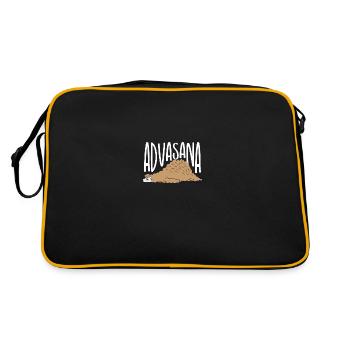 Advasana lama - Retro Bag - black/gold - Back