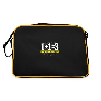 If you do not use condom formula - Retro Bag - black/gold - Back