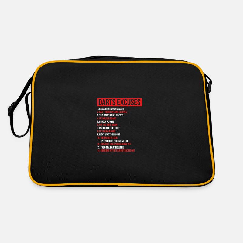 Darts exercises for friends Retro Bag
