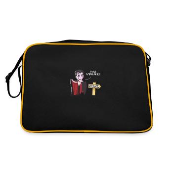 J’adore les saunas - Sac Retro - noir/or - Dos