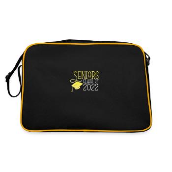 Senior Class 2022 - Retro Bag - black/gold - Back