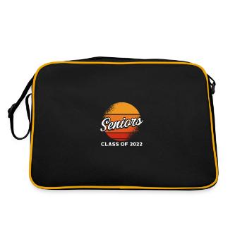 Senior Class 2022 Retro - Retro Bag - black/gold - Back