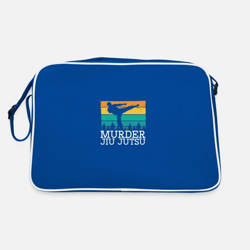 Mörder Jiu Jutsu Kampfkunst Retro Tasche