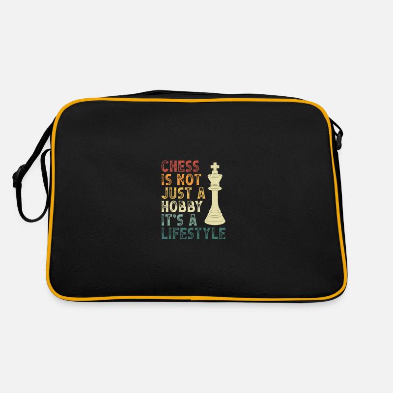 Chess is not a hobby Retro Bag