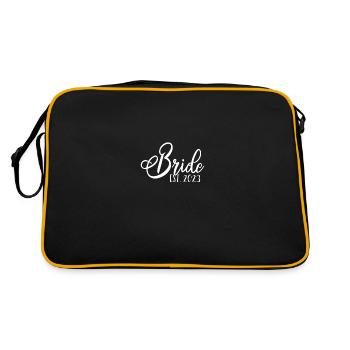 Année nuptiale 2023 - Sac Retro - noir/or - Dos