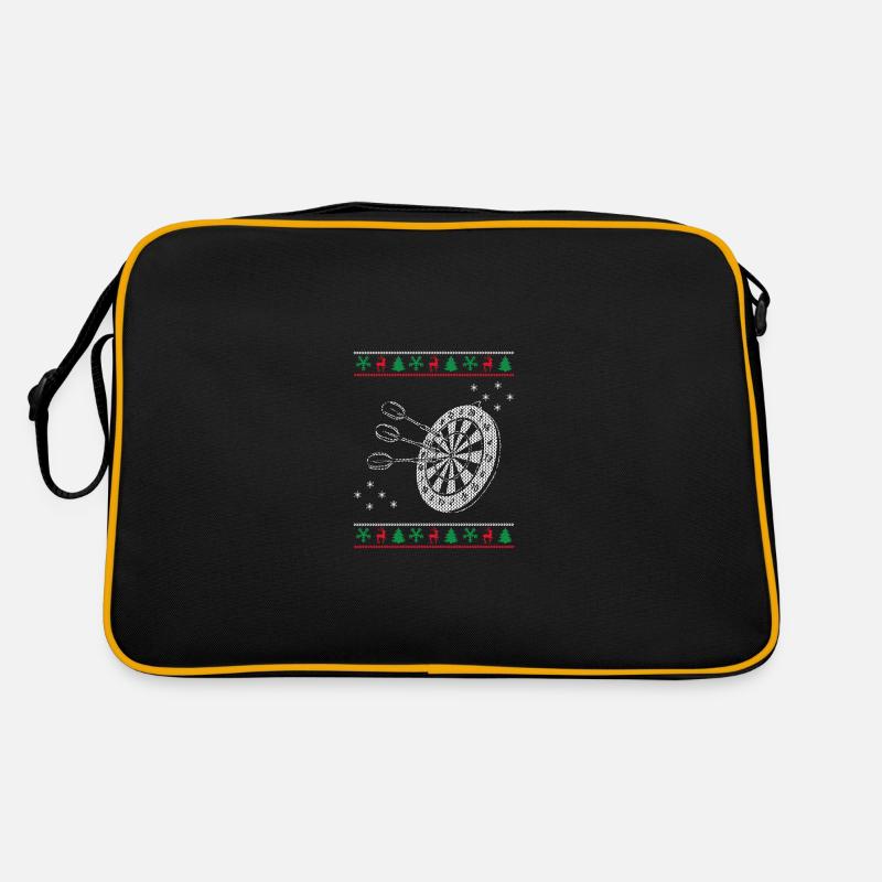 Dartscheibe In Weihnachten Retro Tasche