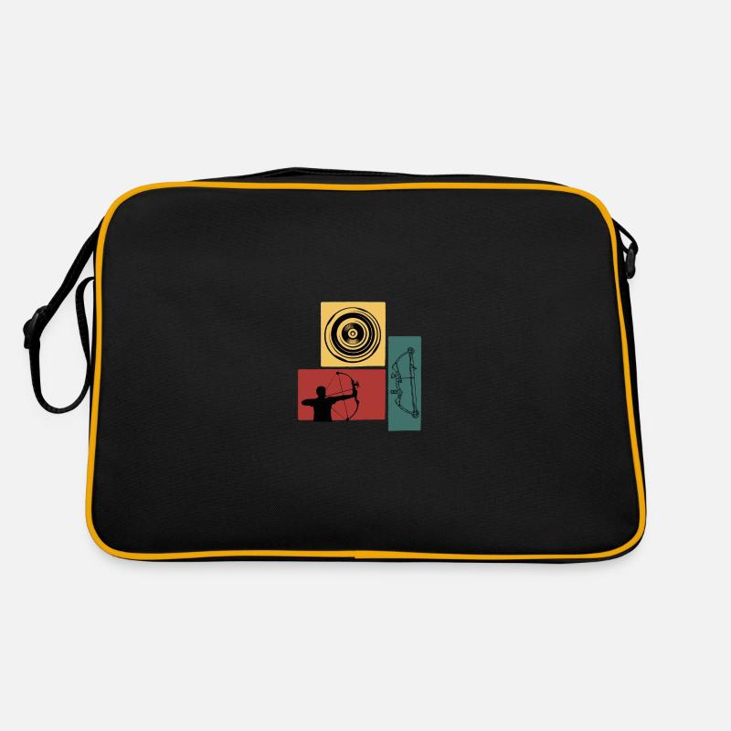 Cible Archer avec arc Sac Retro