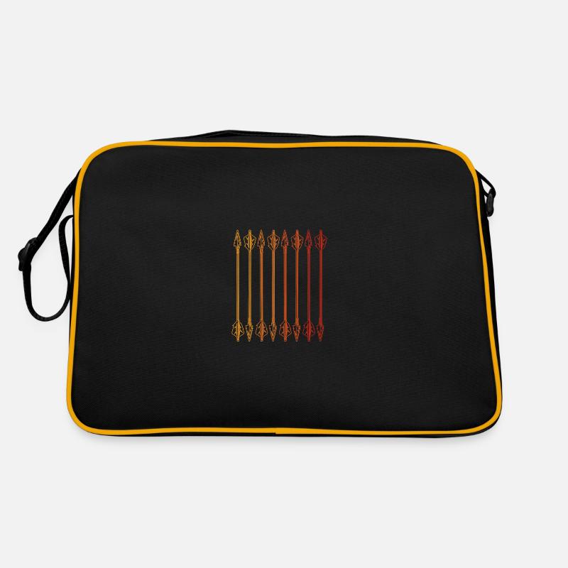 Arrow in retro style Retro Bag