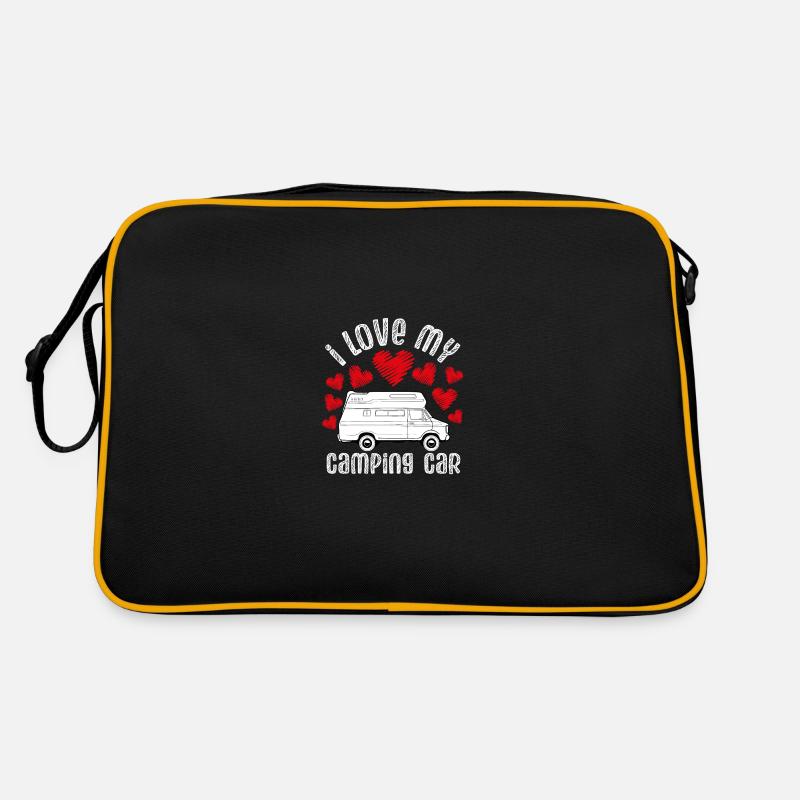 J’aime mon camping-car Sac Retro