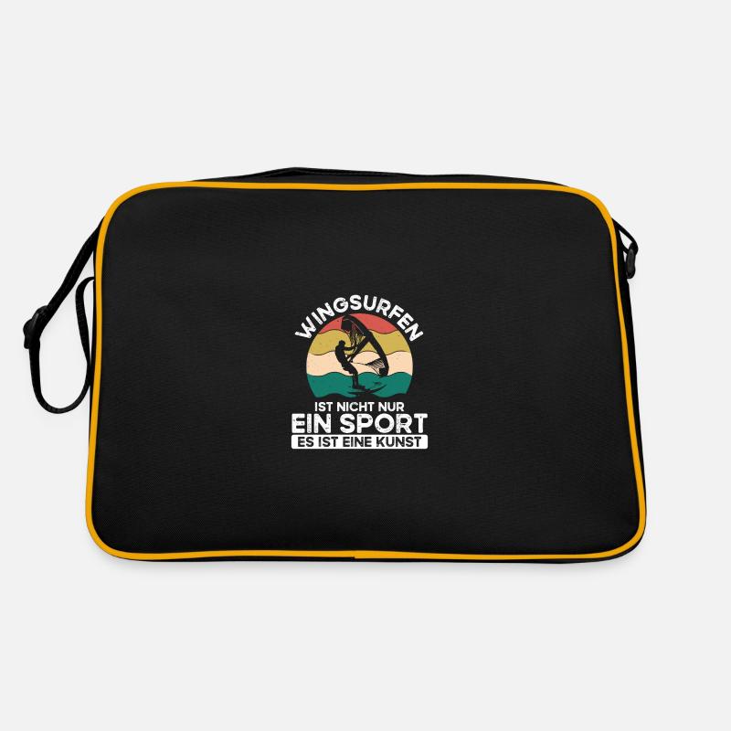 Wingsurfing Ist Nicht Nur Ein Sport Retro Tasche