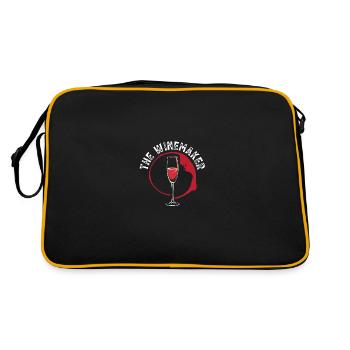 Le vigneron - Sac Retro - noir/or - Dos