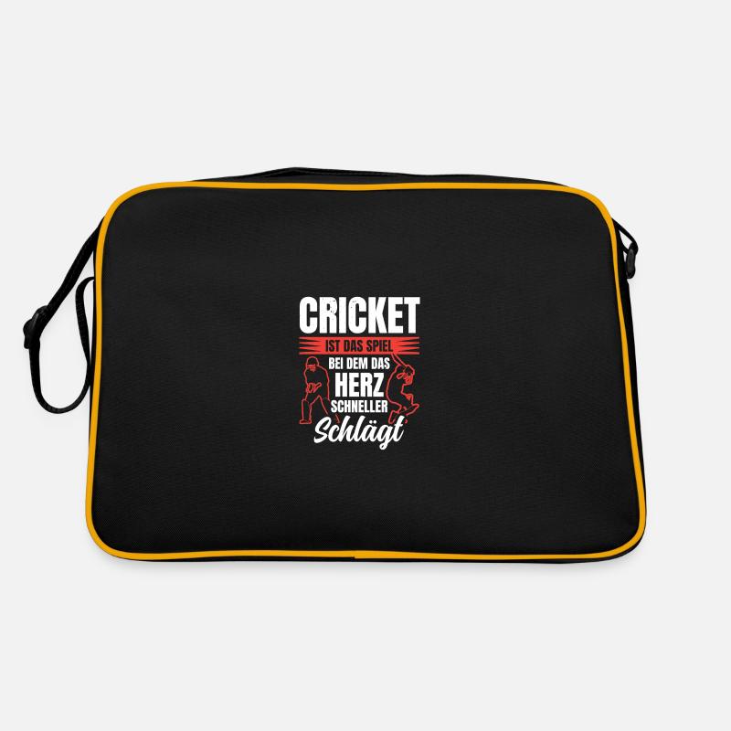 Cricket, Das Das Herz Höher Schlagen Retro Tasche