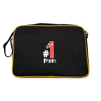 Mother Number One - Retro Bag - black/gold - Back