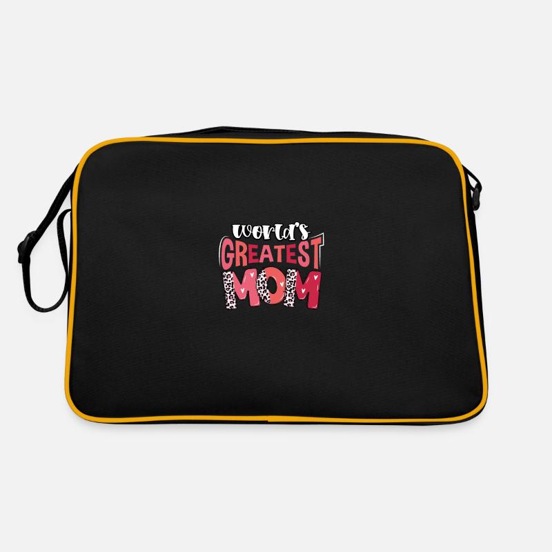 La plus grande mère du monde Sac Retro