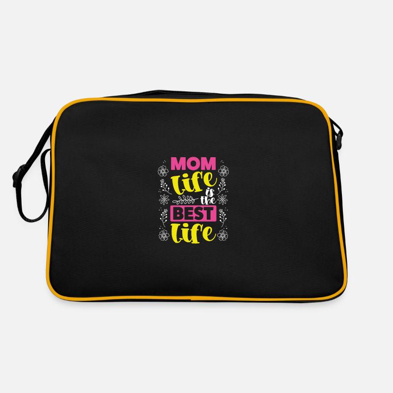 Das Leben Der Mutter Ist Das Beste Leben Retro Tasche