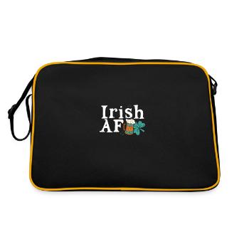 Afk irlandais - Sac Retro - noir/or - Dos