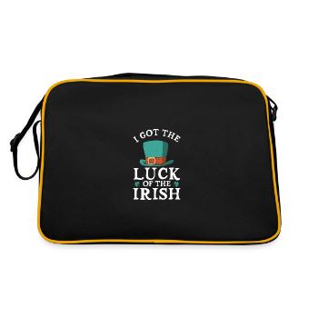 J’ai la chance des Irlandais - Sac Retro - noir/or - Dos