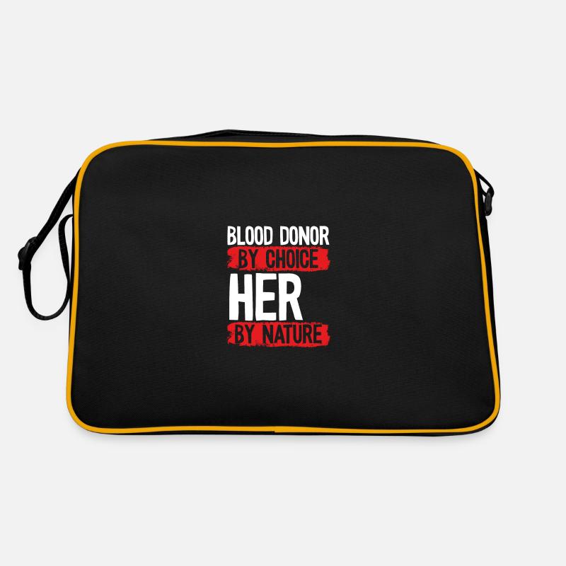 Donneur de sang de votre choix Sac Retro