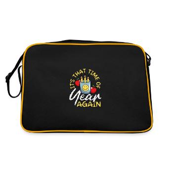 Back to school - Retro Bag - black/gold - Back