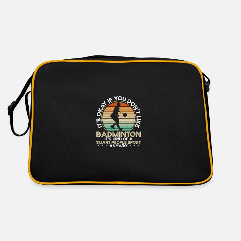 It's ok if you don't like badminton Retro Bag