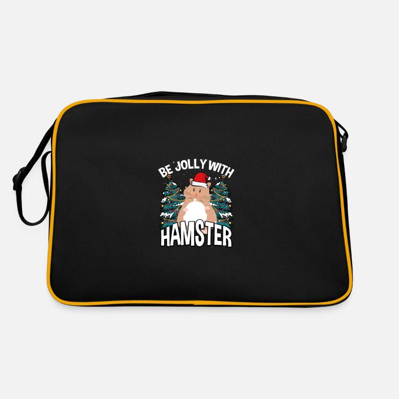 Sei Fröhlich Mit Hamstern Retro Tasche