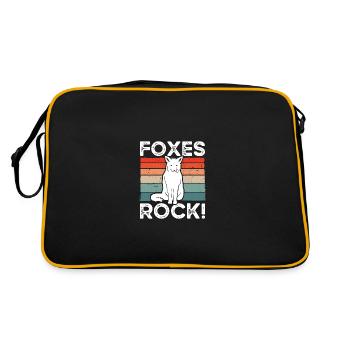 Renards Rock Rétro - Sac Retro - noir/or - Dos