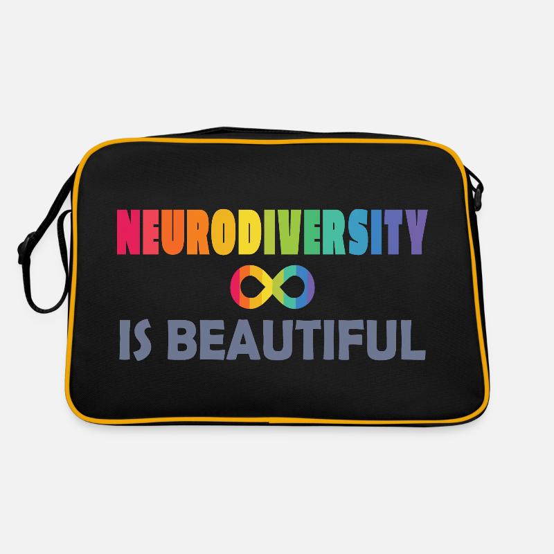La neurodiversité, c’est beau Sac Retro