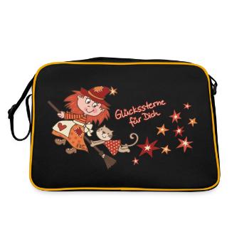 De la bonne étoile pour vous - Sac Retro - noir/or - Dos