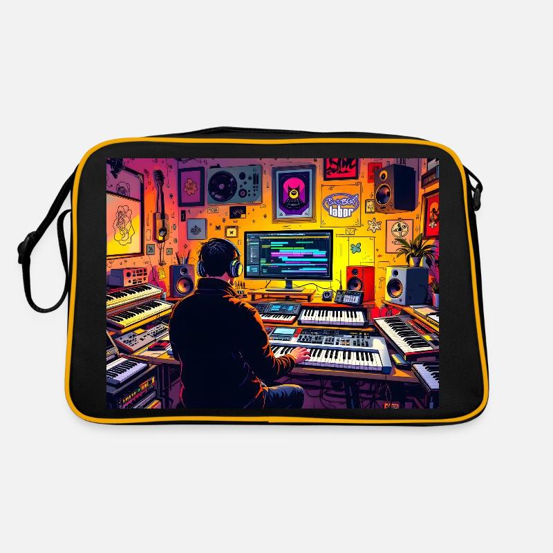 Ma maison est mon studio n°2 Sac Retro