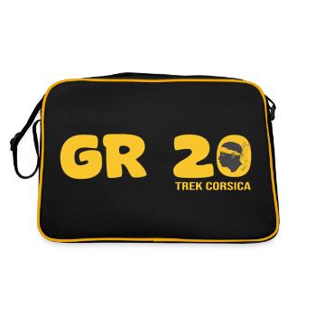 GR 20 trek corse gr 20 trekking randonnée - Retro Bag - black/gold - Back