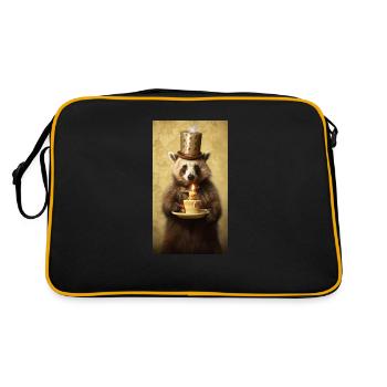 Birthday - Retro Bag - black/gold - Back