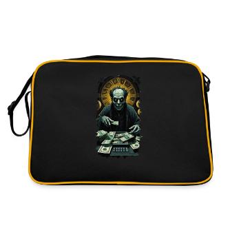 666moneyzombie No.1 - Retro Bag - black/gold - Back