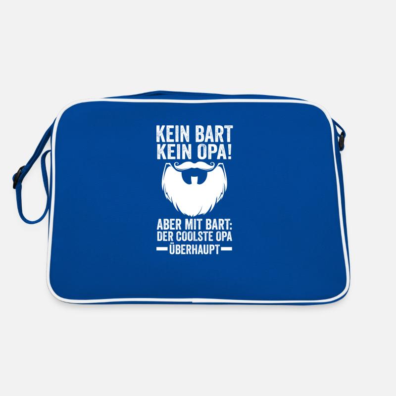 Opa Mit Bart Retro Tasche