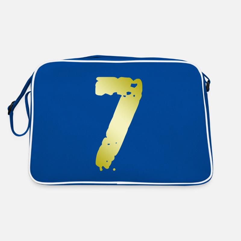 7 Number Vintage Retro Bag