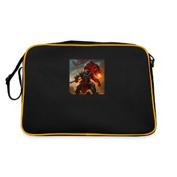 Combattants Orcs - Sac Retro - noir/or - Dos