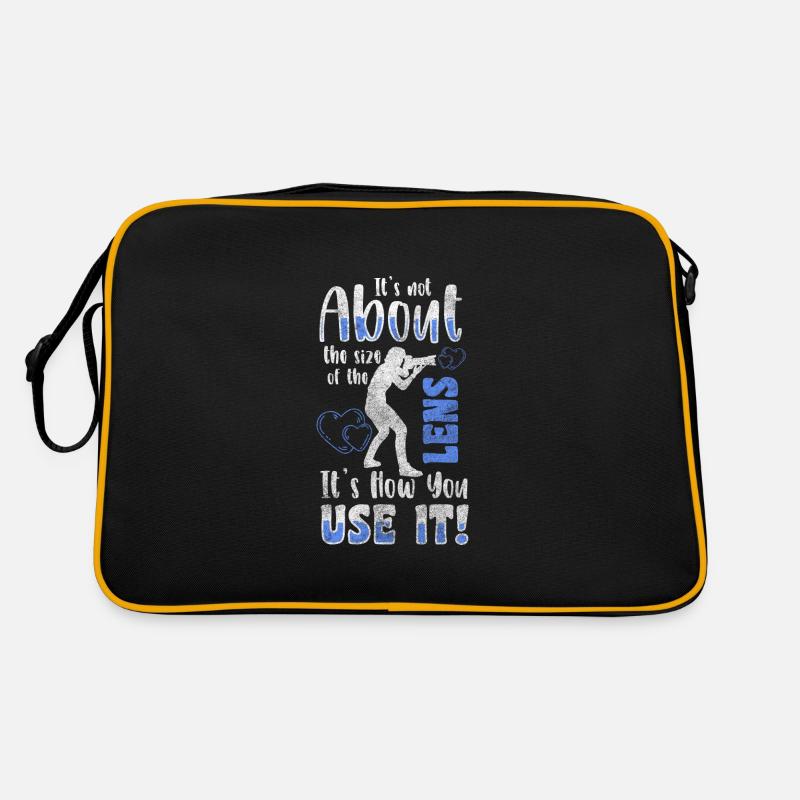 Camera Heartbeat Retro Bag